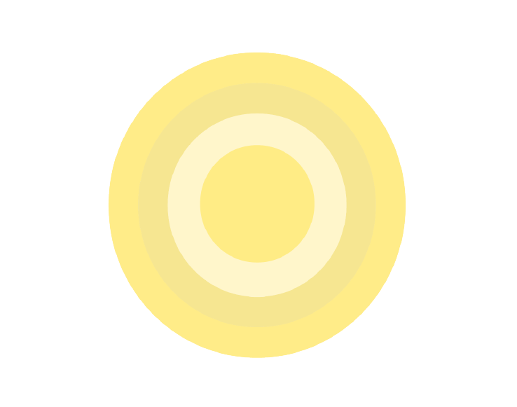 yellow circle